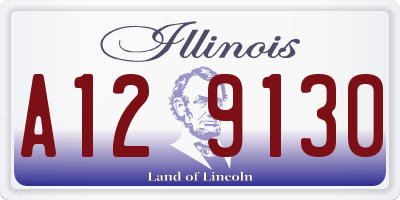 IL license plate A129130
