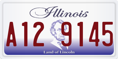 IL license plate A129145