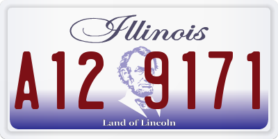 IL license plate A129171