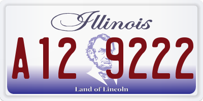 IL license plate A129222
