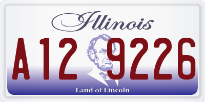 IL license plate A129226