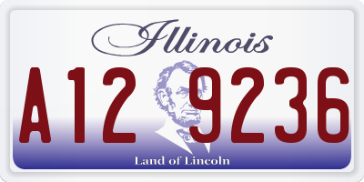 IL license plate A129236