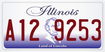 IL license plate A129253