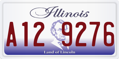 IL license plate A129276