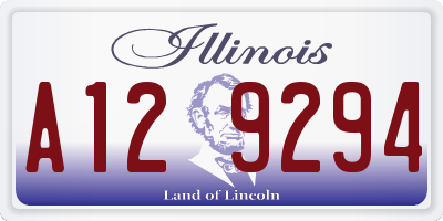 IL license plate A129294