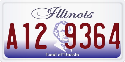 IL license plate A129364