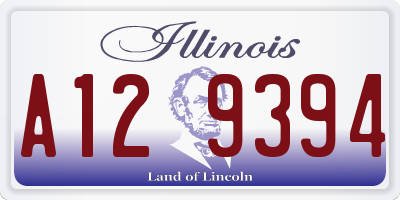 IL license plate A129394