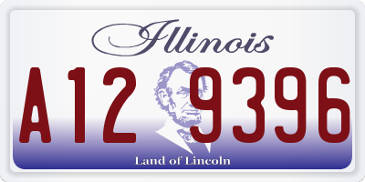 IL license plate A129396