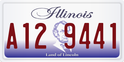 IL license plate A129441