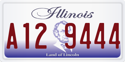 IL license plate A129444