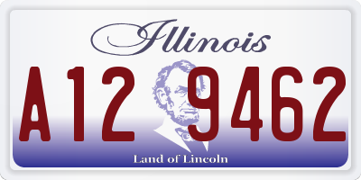 IL license plate A129462