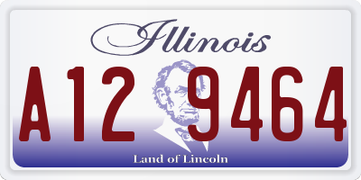 IL license plate A129464