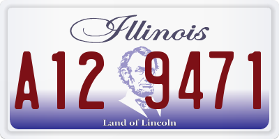 IL license plate A129471