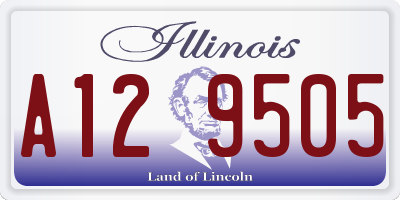 IL license plate A129505