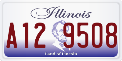 IL license plate A129508