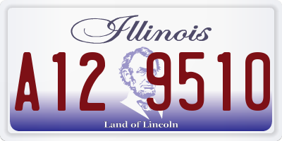 IL license plate A129510