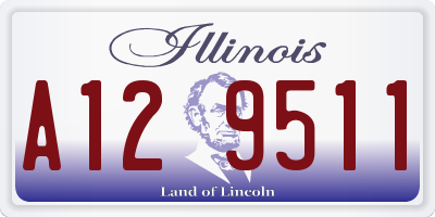 IL license plate A129511