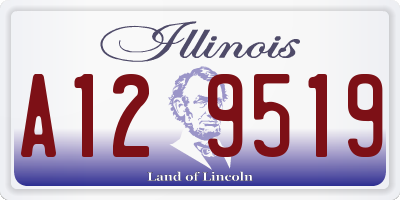 IL license plate A129519