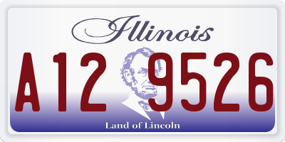 IL license plate A129526