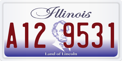 IL license plate A129531