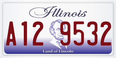 IL license plate A129532