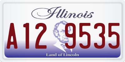 IL license plate A129535