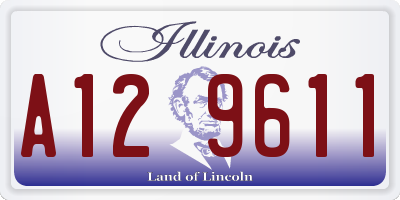 IL license plate A129611