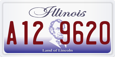 IL license plate A129620