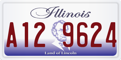 IL license plate A129624
