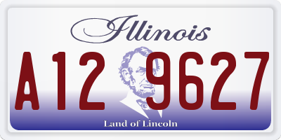 IL license plate A129627