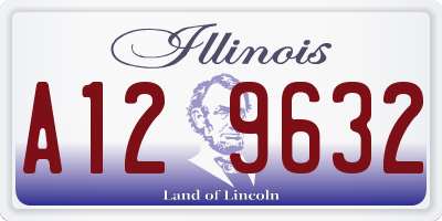 IL license plate A129632