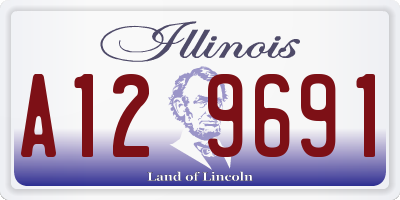 IL license plate A129691