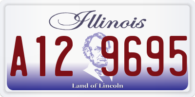 IL license plate A129695