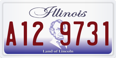 IL license plate A129731