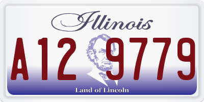 IL license plate A129779