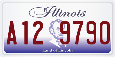 IL license plate A129790