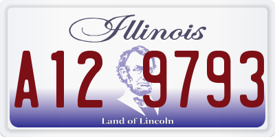 IL license plate A129793