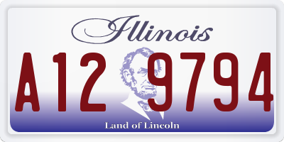 IL license plate A129794
