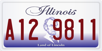 IL license plate A129811