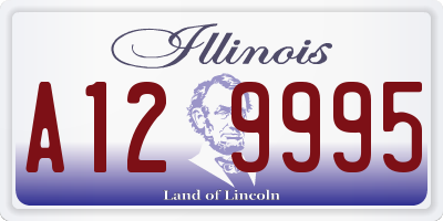 IL license plate A129995
