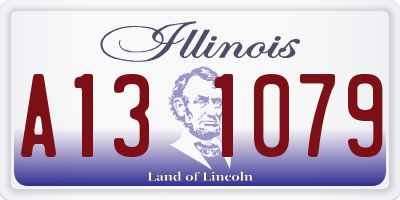 IL license plate A131079