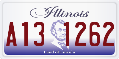 IL license plate A131262