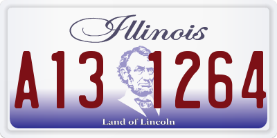 IL license plate A131264