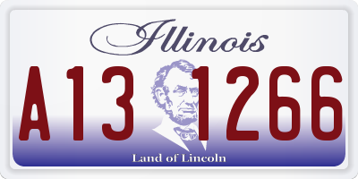 IL license plate A131266