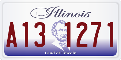 IL license plate A131271