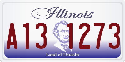 IL license plate A131273