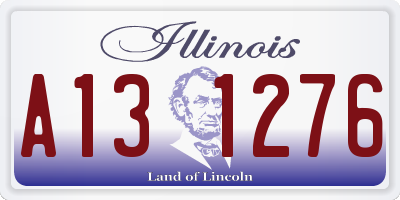 IL license plate A131276