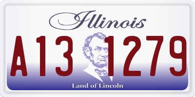 IL license plate A131279
