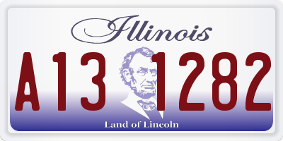 IL license plate A131282
