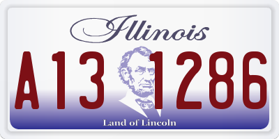 IL license plate A131286